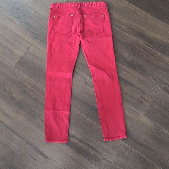 Free People Skinny Jeans Rosey Red Size 26 - Picture 2 of 9